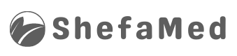 لوگوی شفامد خاکستری - ShefaMed Gray Logo